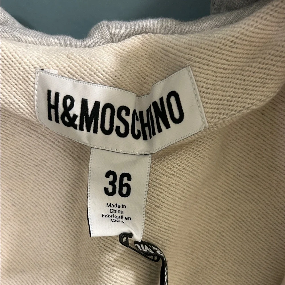 H&Moschino Light Gray Casual Skirt BRAND NEW W/ TAGS LIMITED EDITION RARE Size 4 - Picture 9 of 14